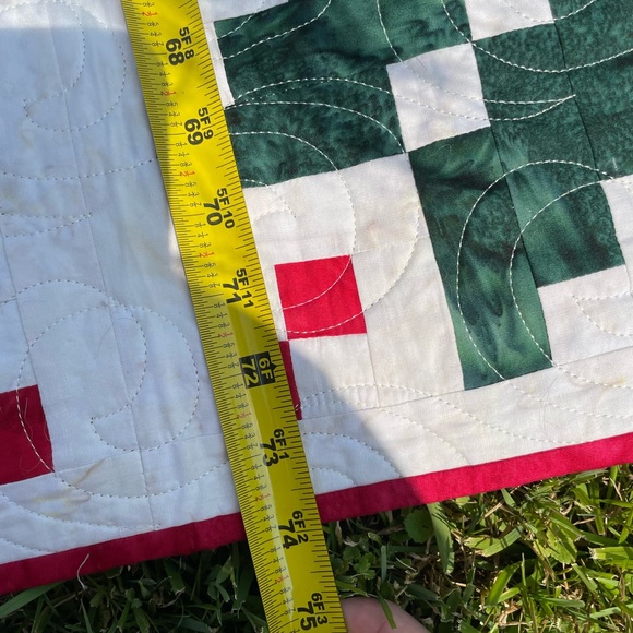 Noel Christmas quilt batiks new handmade - Picture 4 of 5